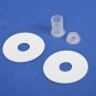 5 PCS Empty Spools / Empty Reels For Ribbons and Threads Width: 1/4" (6 mm)