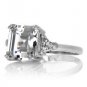 Martha&Acirc;&acute;s Engagement Ring - 3 Stone Asscher Cut CZ: Final Sale - Size 8