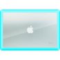 iluv 15" blue Dual Material Skin for Apple MacBook Pro
