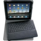 Leather Portfolio Case with Bluetooth Keyboard for iPad 2