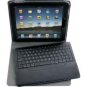 Leather Portfolio Case with Bluetooth Keyboard for iPad 2