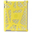 SCOSCHE THE NEW IPAD(R) 3RD GEN WEBKASE SPORT-STYLE POLYCARBONATE CASE (Yellow)