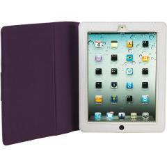 Samsonite White/Purple Perforated Portfolio Case for iPad 2 and The New iPad