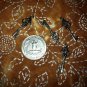 Lot of 4 Silver Tone Antique Key Charms Pendants 29x10mm Findings