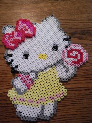 Hello Kitty Perler
