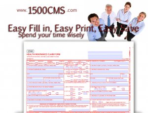 CMS-1500 Template Form (Print on Pre-Filled Forms) 1500cms.com
