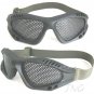 UK Stock -Protection Airsoft Face Mask w/ Metal Mesh Goggles Paintball Set Fast Delivery