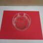 Libbey etched Glass Candy Dish
