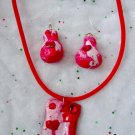 Set of Necklace and Earrings