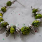 Bracelet With Silver Plated Small ''Coins''