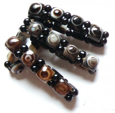 Heaven's eye agate bracelet