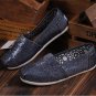 Dark grey glitter slip ons, size 6 to 10
