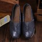 Dark grey glitter slip ons, size 6 to 10