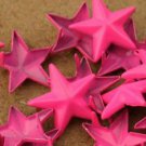 Pink Star studs 15mm 150 pieces