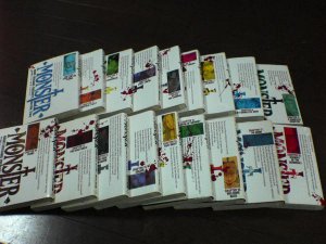 MONSTER All the 18-volume Conclusion comic set Japanese Manga Free Shipping