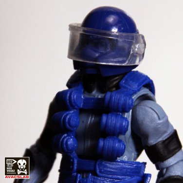 Moto Stun Trooper (Blue/Clear)