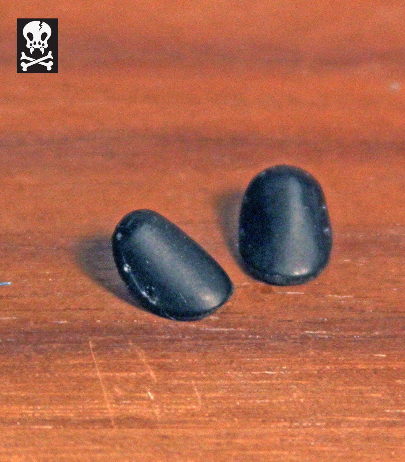 Small Knee Pad Pair (Black)