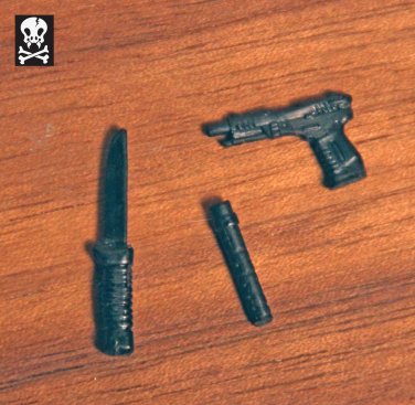 Gun, Knife, and Silencer