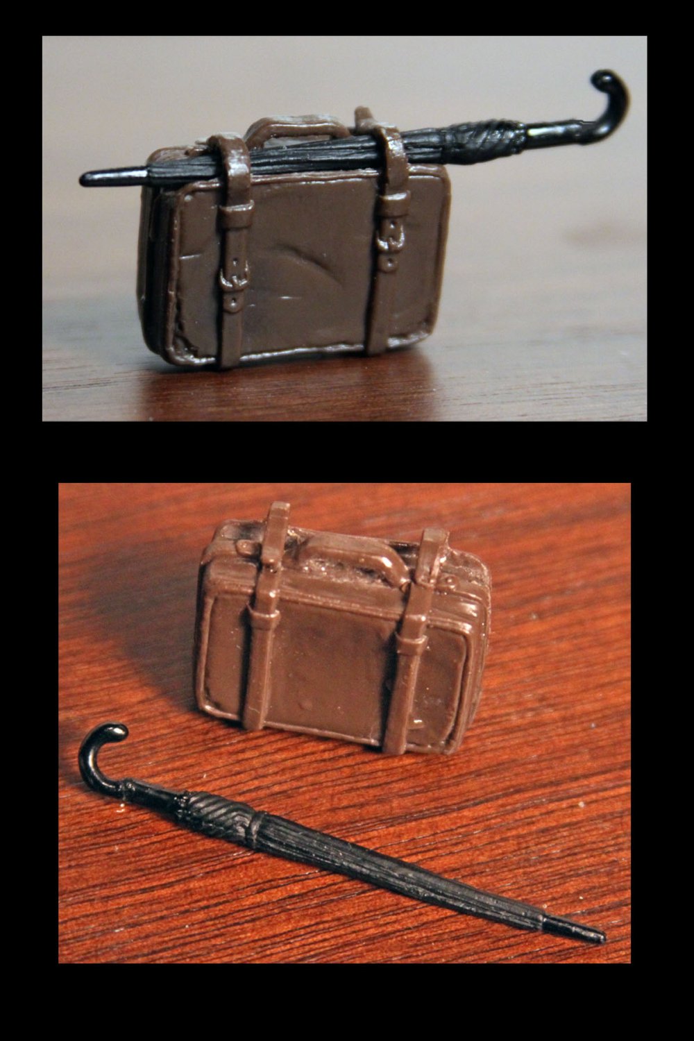 Brief Case & Umbrella