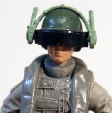 Snails Helmet, Head Set & Visor (Green)