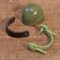 Snails Helmet, Head Set & Visor (Green)