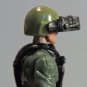 Cast Iron Helmet W/Visor Attachment.