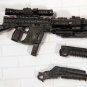 Mega Rifle  ( 3 Piece ) Rifle, Grenade & Shotgun Attachments