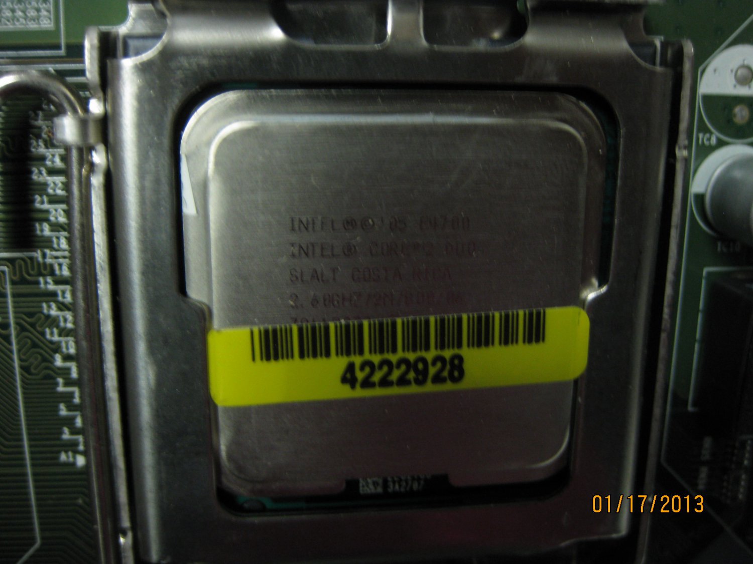 Carte Mère Dell Inspiron 530 / Vostro 200 - RY007 0RY007 - Socket 775 (Occasion)