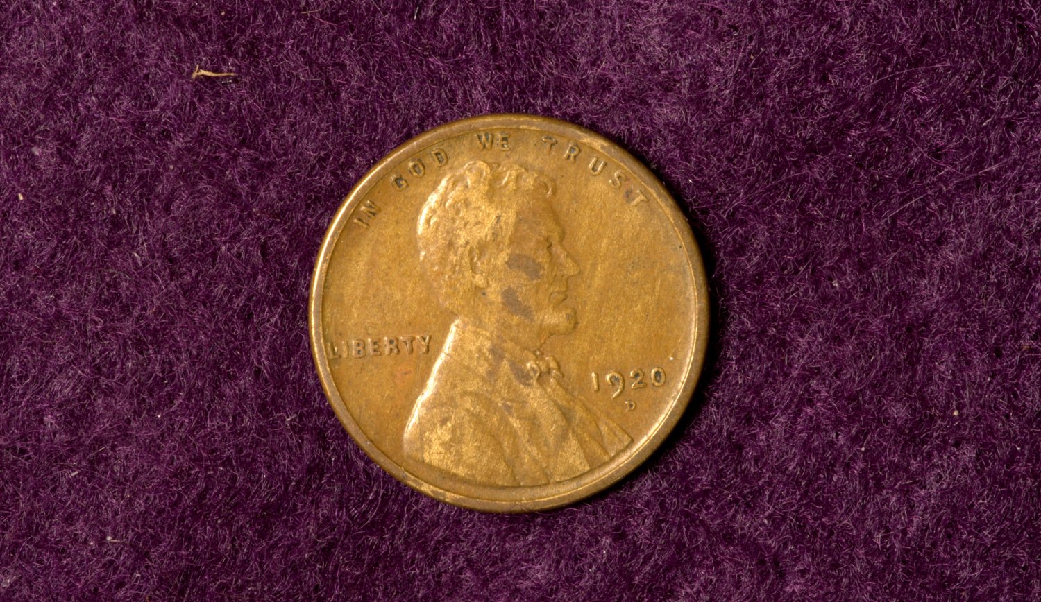 1920-D Lincoln Cent PCGS MS63RB