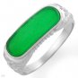 Brand New Ring With Genuine Jade