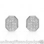 Attractive Brand New Earrings With 0.97ctw Cubic zirconia Beautifully Designed