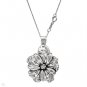 Brand New Necklace Beautifully Designed in 925 Sterling silver - FLOWER THEME