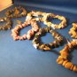 LOT OF 8 SEMI-PRECIOUS GEMSTONE STRETCH BRACELETS - NEW