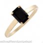 New Solitaire Ring With 1.20ctw Genuine Sapphire 10kt
