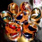 MIXED LOT OF 38 MURANO STYLE RINGS - GREAT DEAL!!!