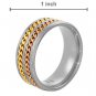 Brand New Gentlemens Band Ring Well Made in Titanium