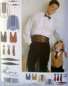 McCall's Sewing Pattern 4290 Boys Size 3-6 Lined Formal Vest