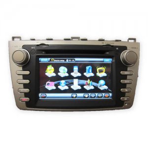 2009- 2012 Mazda 6 DVD GPS Navigation player with 7 Inch Digital HD touchscreen Bluetooth