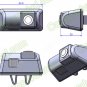 Car Rear View Reverse backup Camera rearview for Ford Transit