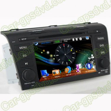 7 Inch Mazda 3 Car DVD GPS Navi Player, RDS, 3G, Bluetooth
