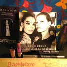Lot 4 Urban Decay Travel Size ~ Lipstick RAPTURE + Eyeliner + Mascara + Primer Potion