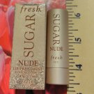 Fresh Sugar Lip Treatment ~ NUDE (sheer peachy beige shimmer tint) ~ .15 oz Full Size