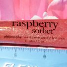 Philosophy High Gloss High Flavor Lip Shine Lip Gloss ~ RASPBERRY SORBET ~  Full Size