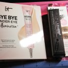 It Cosmetics Travel Size Eye Duo ~ Bye Bye Under Eye ILLUMINATION ~ MEDIUM ~ + Hello Lashes Mascara