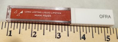 Ofra Long Lasting Liquid Matte Lipstick ~ MIAMI FEVER (burnt terracotta orange) ~ 8g Full Size