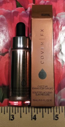 Cover FX Custom Enhancer Drops ~ CELESTIAL (glistening pearl) ~  .5 oz / 15 ml Full Size