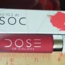 Dose of Colors Matte Liquid Lipstick ~ STRAWBERRY POP (strawberry red)  ~ .16 oz / 4.5 g Full Size