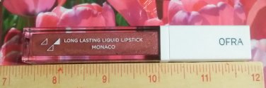 Ofra Long Lasting Liquid Lipstick ~ MONACO ~ (metallic icy cool pink) .21 oz / 8g Full Size