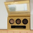 Laura Geller CHOCOLATE TOFFEE Eyeshadow Palette 3 x .01 oz / .4 g Full Size + Sponge Applicator