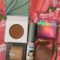 Lot 4 Eye Lip Travel Size ~ Balm Lip Stain + Laura Sanchez + IBY City Limits + Meech Mia Eyeshadow